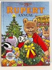 The 75th Rupert Bear Annual Hardcover Book By Egmont Books Ltd 2010