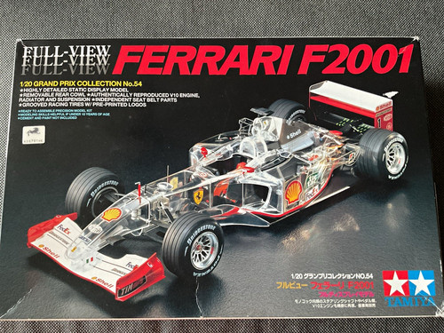 Tamiya ferrari f2001 full - tamiya,