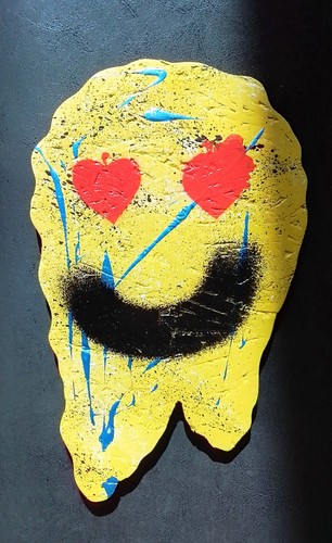 Dismal spray paint artwork - paint,