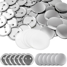 200 Sets Blank Button Badge