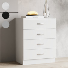 Modern white chest drawers - modern, of