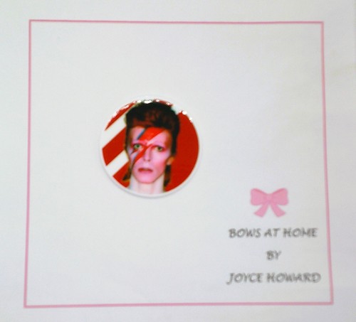 Flat back resin - flat, bowie
