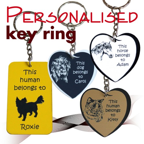 Personalised keyring this - personalised,