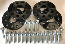 ALLOY WHEEL SPACERS 15mm BLACK