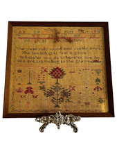 Antique 1843 Mary Barker 19th