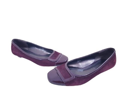Footglove red suede loafer - red,