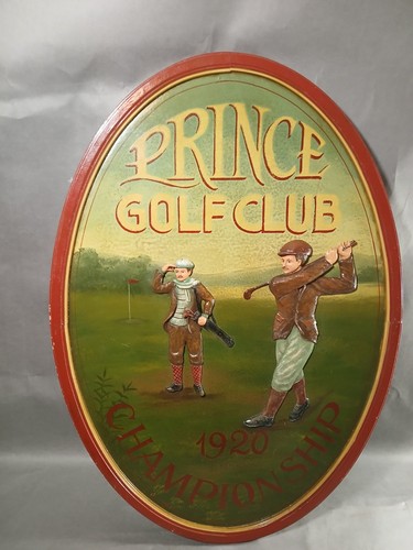 Vintage wooden golf - vintage,