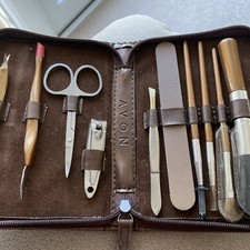 Avon Manicure Set In Case Never Used