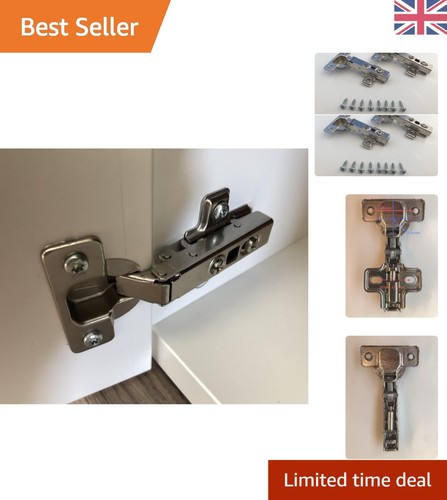 Silent close metal hinges set - silent,
