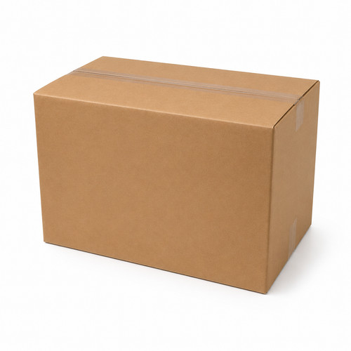 Brown cardboard moving - brown,