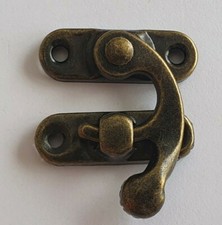 Brown Hook Hasp Locker