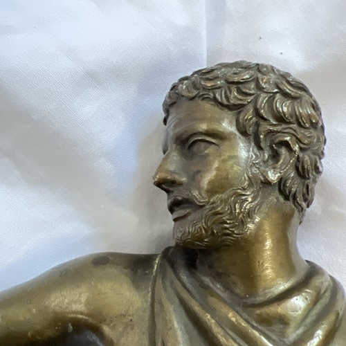 Antique bronze figure greek - antique,
