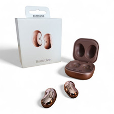 Samsung Galaxy Buds Live ANC Wireless Headphones - Mystic Bronze - Excellent!