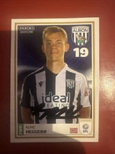 West Brom Aune Heggebo Signed