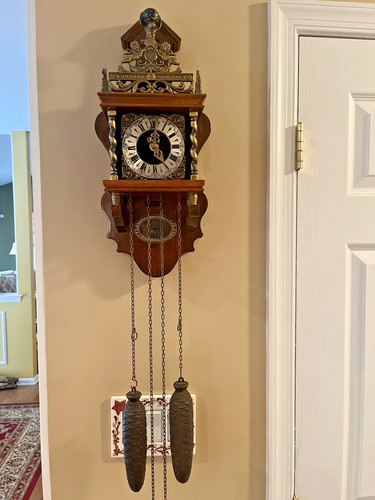 Dutch zaanse clock internal - zaanse, w/