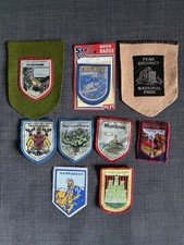 9 x Tourism Woven Patches