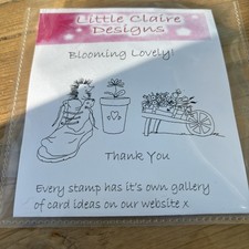 Little Claire Stamps - Hedgehog - Blooming Lovely