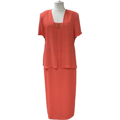 Joseph ribkoff coral - ribkoff, dress