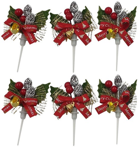 Green holly sprays - x,