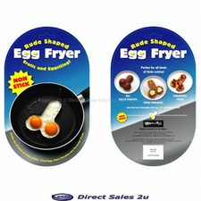 Willy Egg Fryer Penis Shaped Non Stick Mould Hen Willie Pecker Adult Gift