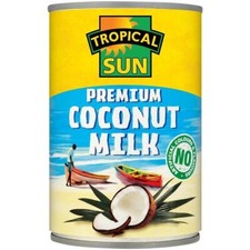Tropical Sun  Coconut Milk 165ml cans | Pack of 15