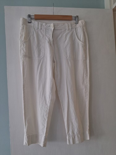 Linen cropped summer - tu,