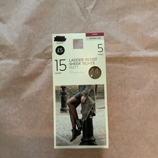 5 Pairs 15 Denier Sheer M&S