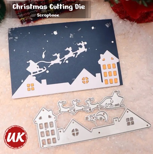 Christmas reindeer card making - christmas,