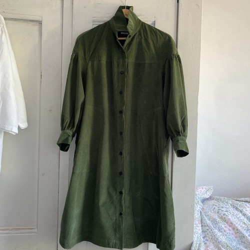 Toast corduroy dress - toast, green