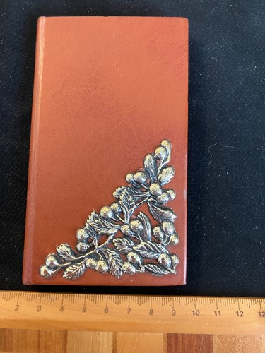 Italian leather bound address