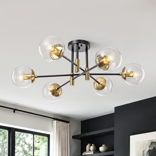Modern sputnik chandelier - sputnik,