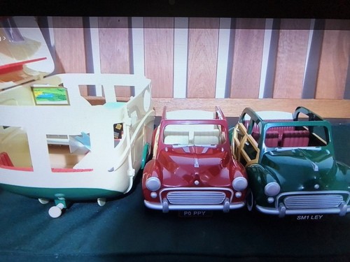 Sylvanian families two cars - families,