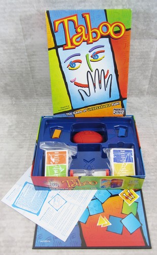 Taboo game of unspeakable - of,