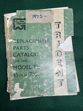Triumph trident t160 1975 - trident,