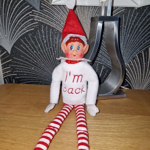 Naughty elf jumper - elf,