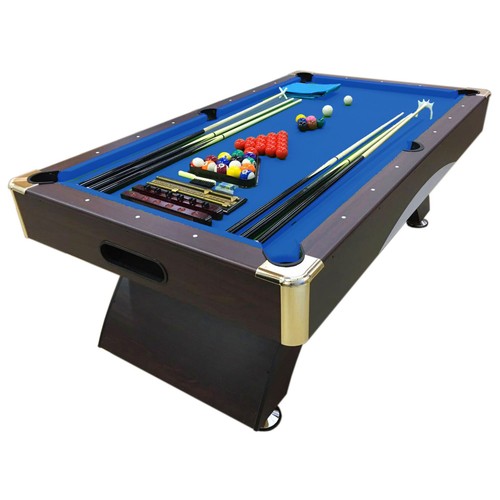 Modern pool table - modern, blue