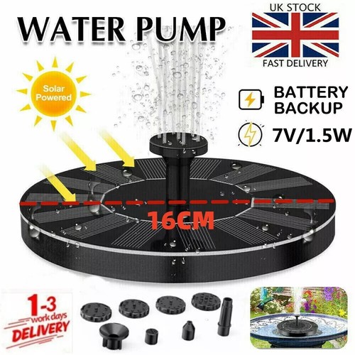 Solar fountain floating - solar,