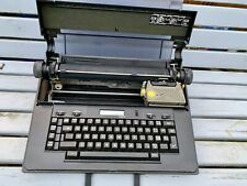 Olivetti ET Comp 60Black Typewriter Word Processor Electric Portable with Case