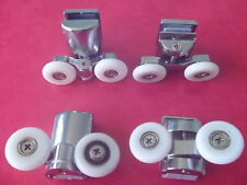  4 X shower door rollers