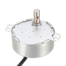 Synchronous Motor AC 220-240V 10-12RPM 50-60Hz CCW/CW 4W Turntable Gear Box