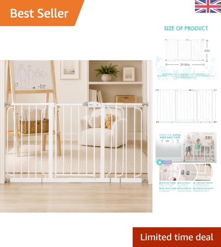Portable widespan safety gate - portable,