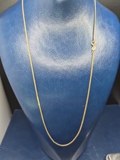 18ct Gold Curb Chain, 750