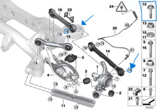 BMW Genuine Securing Bolt