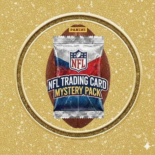 Nfl card gold - gold, pack