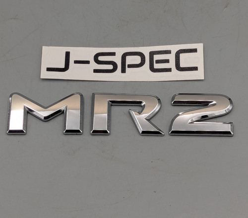 Mr2 rear bumper - mr2, badge