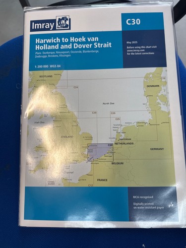 Imray chart c30 harwich - c30,