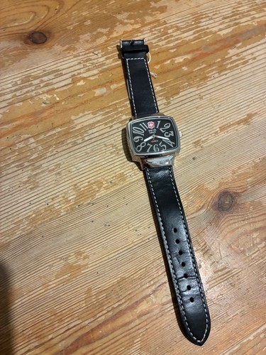 Swiss army quartz leather - army,