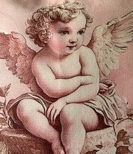 Cushion Cover Cherub Pink 18 x