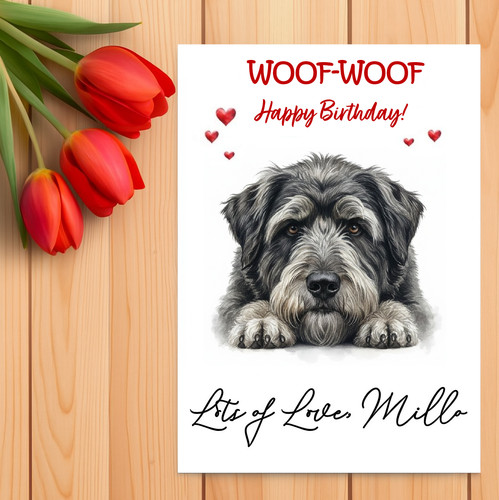 Personalised bouvier des - personalised,