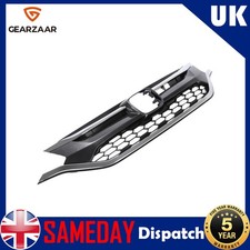 For Honda CRV 2015-2017 Front Bumper Upper Lower Grille Black Chrome Mesh SA
